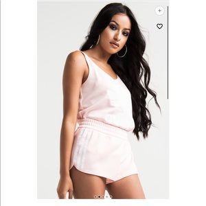 Adidas Ice Pink Lounge Mesh Short - Size L